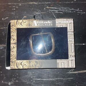 Montana Silversmiths Gold Belt Buckle